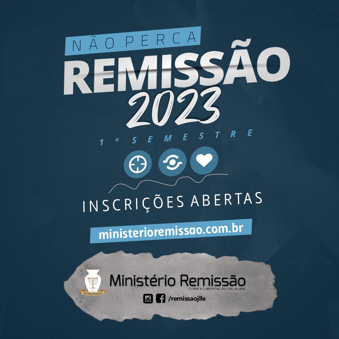 REMISSÃO 2023 - Inscreva-se!